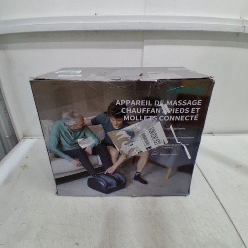 NEKTECK SHIATSU FOOT & CALF MASSAGER WITH HEAT - BLACK (MODEL NK-FLM02) image 7