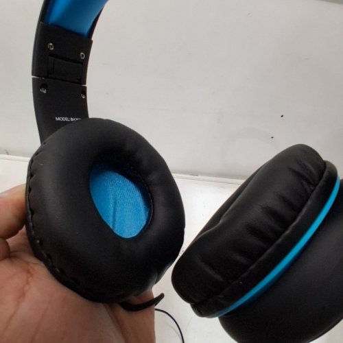 KIDS MPOW CH6S WIRED OVER-EAR HEADPHONES WITH 85DB/94DB VOLUME LIMITER AND IN-LINE MIC - BLACK/BLUE (MODEL: BH297B) image 5
