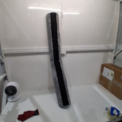KOHENTACT BED RAIL BUMPERS FOR TODDLERS - 51" - GREY/BLACK image 3