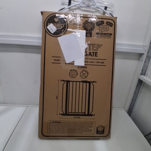 REGALO EASY STEP SAFETY GATE - 29"- 38.5" - WHITE (MODEL : 1160-DS) image 4