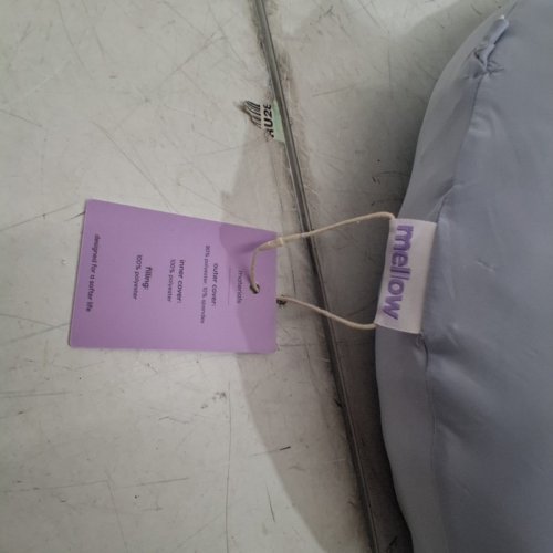 MELLOW SOFT BODY ALIGN COOLING PILLOW - 44" X 14" - BLUE image 3