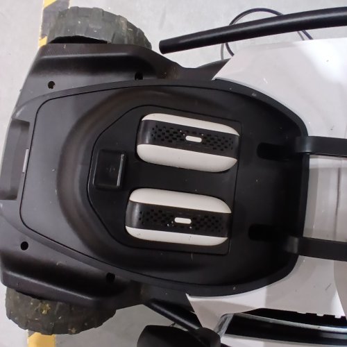LITHELI CORDLESS LAWN MOWER WITH ADJUSTABLE HEIGHT 2X20V BATTERY- 16"- WHITE/BLACK - (MODEL: U20LM03-0A220/EGT010182) image 2