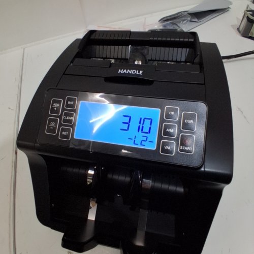 ANEKEN MONEY COUNTER MACHINE - UV/MG/MT/IR/DD COUNTERFEIT DETECTION - 3.7" LCD DISPLAY CASH COUNTING MACHINE - 1200 BILLS PER MINUTE - BLACK (MODEL: AL-5800) image 2
