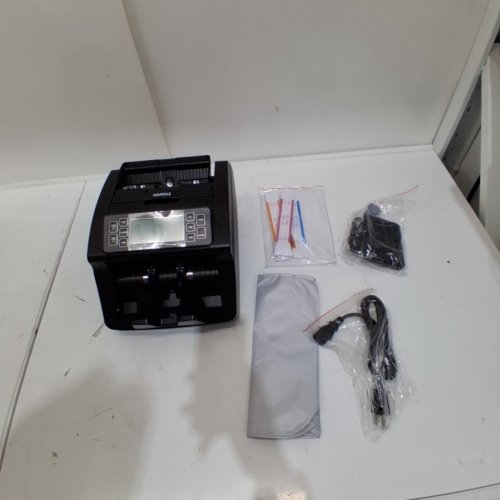 ANEKEN MONEY COUNTER MACHINE - UV/MG/MT/IR/DD COUNTERFEIT DETECTION - 3.7" LCD DISPLAY CASH COUNTING MACHINE - 1200 BILLS PER MINUTE - BLACK (MODEL: AL-5800) image 3