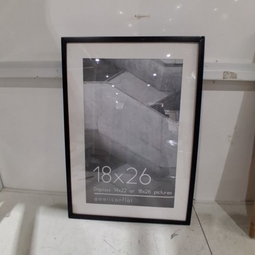 AMERICANFLAT POSTER FRAME WITH PLEXIGLASS - 18" X 26" - BLACK image 2