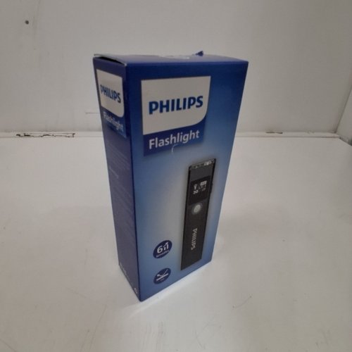 PHILIPS BRIGHT TACTICAL TORCH FLASHLIGHT - 30 LM - BLACK (MODEL: SFL6256) image 2
