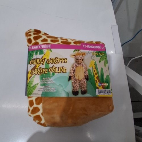 BABY PALAMON CUDDLY GIRAFFE COSTUME - 12-18 MONTHS - BROWN (STYLE: 1538) image 2