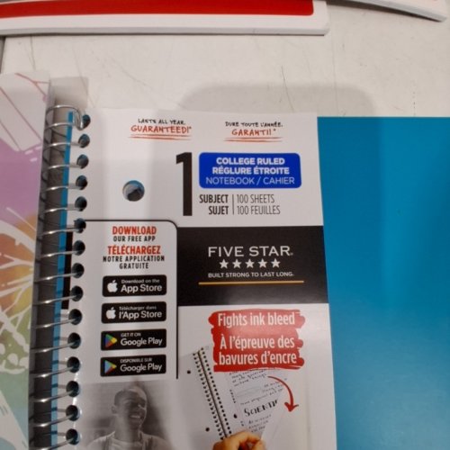 24PC ASSORTED NOTEBOOKS - VARIOUS PAGE COUNTS image 5