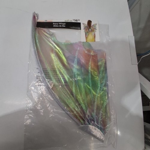 WOMEN'S WAY TO CELEBRATE IRIDESCENT FAIRY WINGS - OSFM - MULTICOLOUR image 3