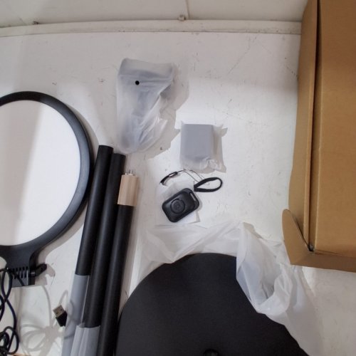 VIMOSE 10" RING FILL LIGHT WITH STAND AND PHONE HOLDER - INCLUDES REMOTE - USB POWERED - 60" - 72" - BLACK image 5