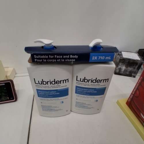 2PK LUBRIDERM + PRO-CERAMIDE UNSCENTED LOTION FOR ALL SKIN TYPES - 710ML/EACH image 3