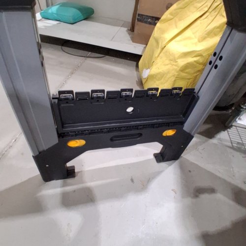 DEWALT FOLD SAWHORSE WITH ADJUSTIBLE LEGS - 33" - (MODEL:DWST11031) image 3