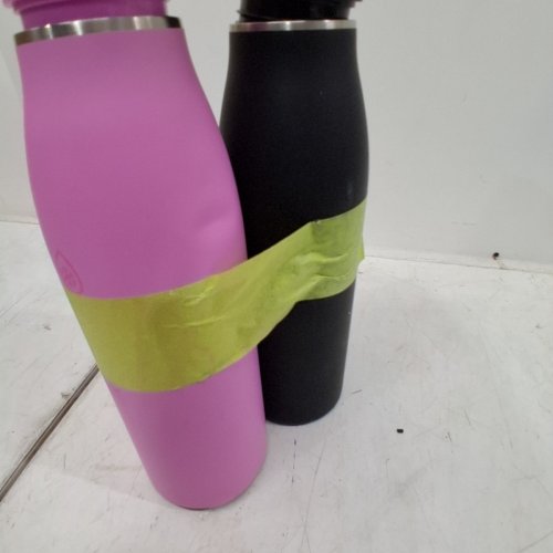 2PK THERMOFLASK LEAKPROOF COMFORT SIP STAINLESS STEEL BOTTLE - 25OZ - BLACK/PINK (MODEL: 1901736) image 4