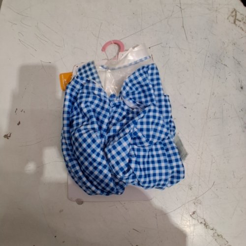 3PC TODDLER RUBIES WIDARD OF OZ DOROTHY COSTUME - 3-4T - BLUE AND WHITE image 3