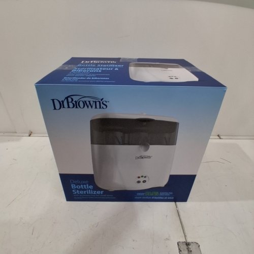 DR. BROWN'S DELUXE BOTTLE STERILIZER - HOLDS 6 BOTTLES - WHITE/GREY (MODEL: AC045) image 5