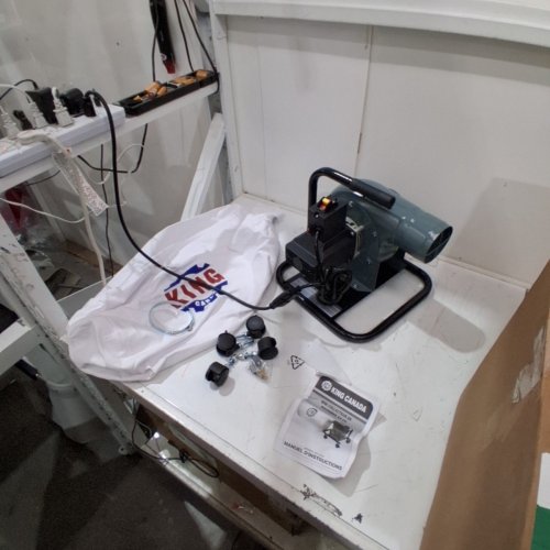KING CANADA CORDED WIRED MINI DUST COLLECTOR - 3/4 HP - 590 CFM - (MODEL: KC-1101C) image 3