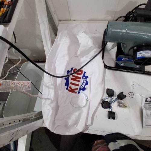KING CANADA CORDED WIRED MINI DUST COLLECTOR - 3/4 HP - 590 CFM - (MODEL: KC-1101C) image 9