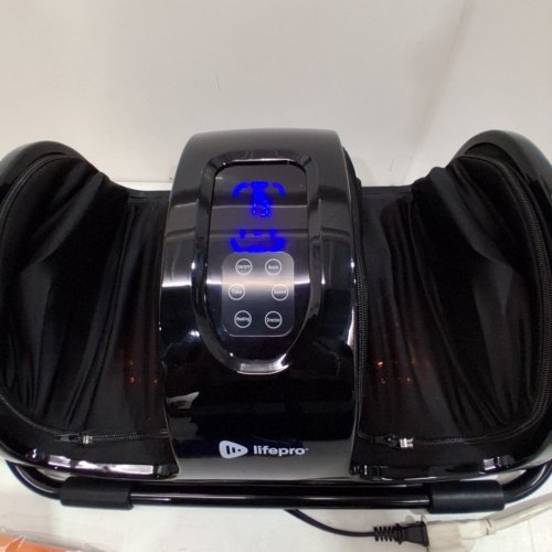 LIFEPRO SHIATSU KNEADING AND ROLLING MASSAGER WITH REMOTE - BLACK (MODEL: CA-LP-RLXTX-BLK) image 2