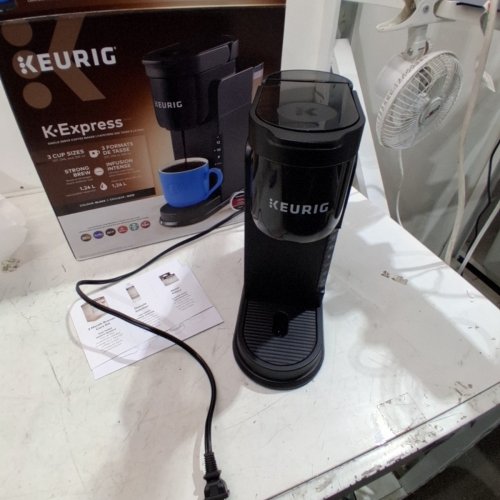 KEURIG K-EXPRESS SINGLE SERVE COFFEE MAKER - BLACK (MODEL:K-EXPRESS) image 3