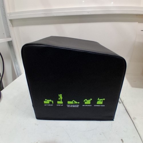 WINDFOOT HIP THRUST, BENCH BOOTY WORKOUT BOX/PLATFORM - BLACK image 2