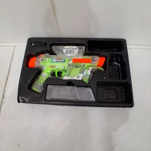 ZURU XSHOT HYPER GEL GLOW NIGHT STRIKE BLASTER - GREEN image 5