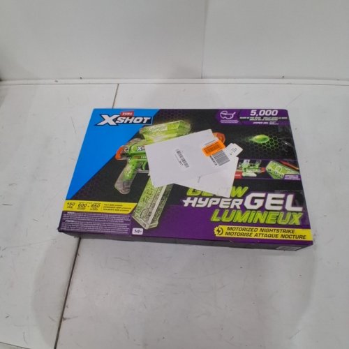 ZURU XSHOT HYPER GEL GLOW NIGHT STRIKE BLASTER - GREEN image 6