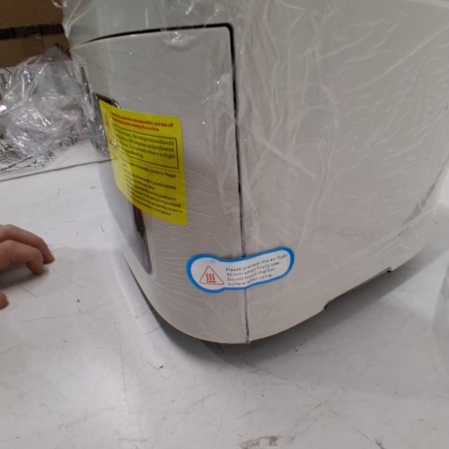 AIR FRYER WITH COOKING WINDOW - 5.3QT - WHITE (MODEL: AF01) image 5