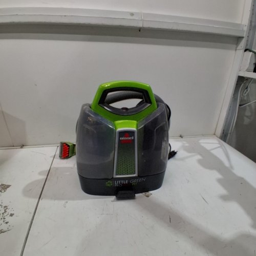 BISSELL LITTLE GREEN PROHEAT PORTABLE DEEP CLEANER/SPOT CLEANER WITH SELF-CLEANING HYDRORINSE TOOL - GREEN/GREY (MODEL : 2513B) image 4