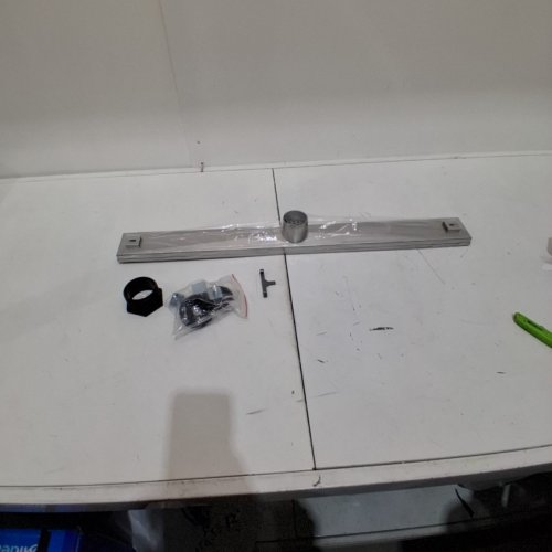 SANITEMODAR LINEAR SHOWER DRAIN - 28" - SILVER (MODEL: LSD-T-28") image 3