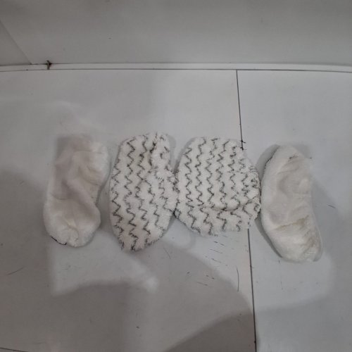 4PK WASHABLE MICROFIBER REPLACEMENT PADS FOR BISSELL POWERFRESH STEAM MOP 1940 1806 1544 - WHITE image 3