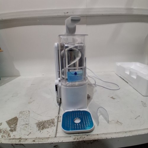 ICEMAN BY CHEFMAN SLUSH-EASE MAX FROZEN DRINK MAKER & SLUSHY MACHINE WITH 5 PRESETS AND LED DISPLAY - 90OZ - WHITE (MODEL: RJ62-20A) image 3