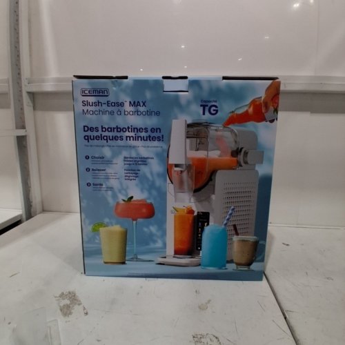 ICEMAN BY CHEFMAN SLUSH-EASE MAX FROZEN DRINK MAKER & SLUSHY MACHINE WITH 5 PRESETS AND LED DISPLAY - 90OZ - WHITE (MODEL: RJ62-20A) image 8