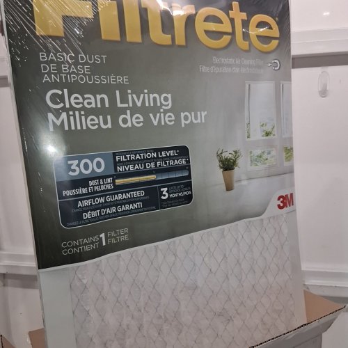 6PK FILTRETE MPR 300 PLEATED AC FURNACE AIR FILTERS -16X25X1 image 3