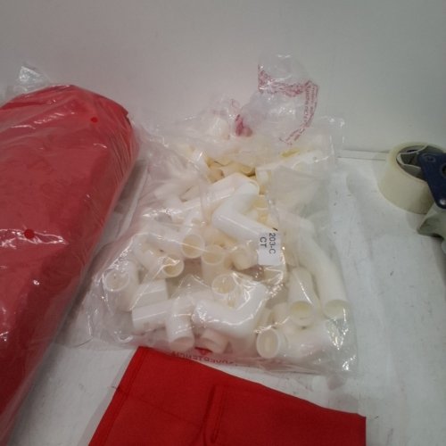 GAORUI LARGE SAFETY SPACE BABY PLAY PEN/PLAY YARD WITH BASKETBALL HOOP - RED image 3