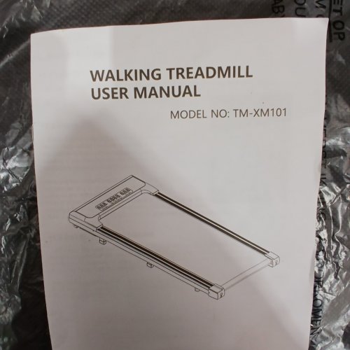NAIPO WALKING PAD UNDER DESK TREADMILL WITH REMOTE CONTROL - (MODEL: TM-XM101) image 2