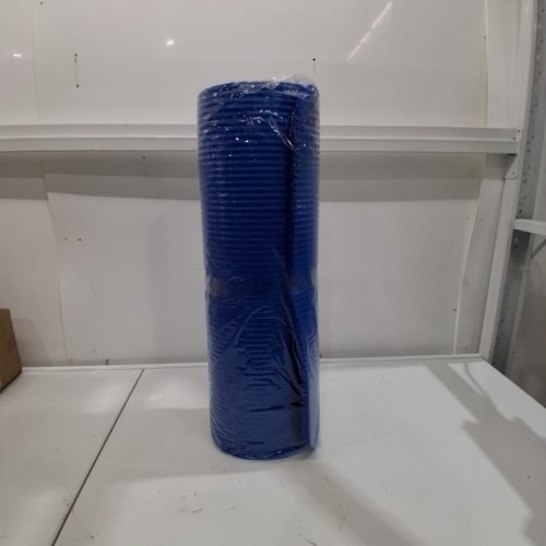 AMAZON BASICS EXTRA THICK EXERCISE YOGA MAT - 74" X 24" X 1/2" - BLUE image 3