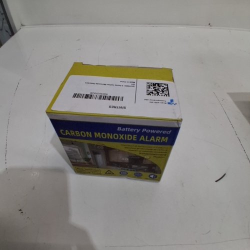 2PK CARBON MONOXIDE DETECTOR ALARMS WITH DIGITAL DISPLAY - WHITE image 2
