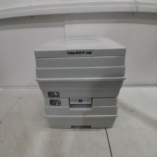 SANITATION EQUIPMENT VISA POTTY - 2-LEVEL INDICATORS - 24L - OFF-WHITE (MODEL: 268) image 2