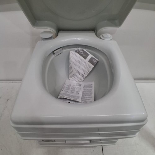 SANITATION EQUIPMENT VISA POTTY - 2-LEVEL INDICATORS - 24L - OFF-WHITE (MODEL: 268) image 3