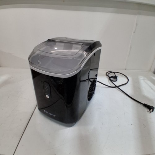 EUHOMY COUNTERTOP NUGGET ICE MAKER - 34LBS/DAY - BLACK (MODEL: IM-12S) image 3