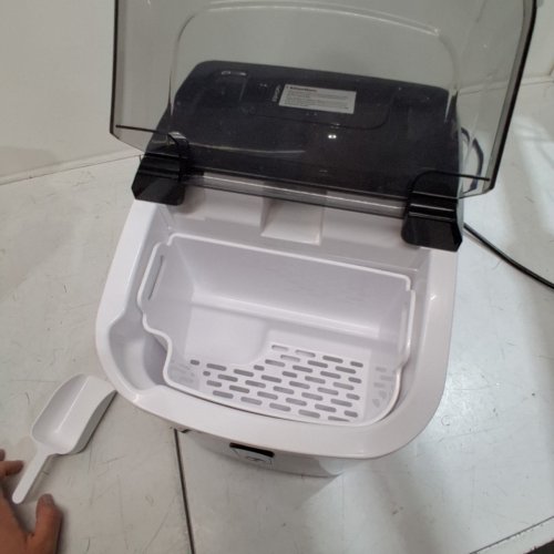EUHOMY COUNTERTOP NUGGET ICE MAKER - 34LBS/DAY - BLACK (MODEL: IM-12S) image 5