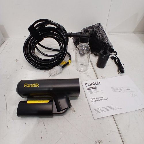 FANTTIK K100 FLIP PORTABLE CORDLESS ELECTRIC PORTABLE POWER WASHER - BLACK (MODEL: 1905625) image 3