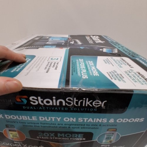 SHARK STAINSTRIKER PORTABLE CARPET CLEANER & UPHOLSTERY CLEANER - BLUE/GREY (MODEL: PX200C V5) image 4