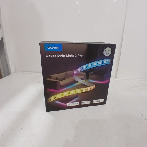 GOVEE RGBWWIC STRIP LIGHT 2 PRO WITH APP CONTROL, WORKS WITH ALEXA & GOOGLE HOME - 16.4FT, 72W (MODEL: H61F5) image 2