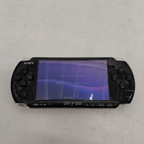 SONY PSP PLAYSTATION PORTABLE GAME CONSOLE - BLACK (MODEL: 3001E) image 2