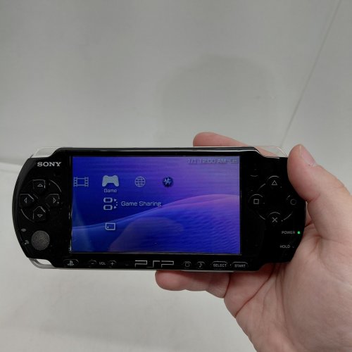 SONY PSP PLAYSTATION PORTABLE GAME CONSOLE - BLACK (MODEL: 3001E) image 3
