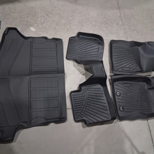 4PC FLOOR MAT CARGO LINER FIT FOR SUBARU CROSSTREK/IMPREZA 2024-2027 - BLACK - (MODEL: CAC00162) image 3