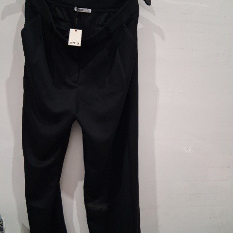 WOMEN'S DEVOTED WIDE LEG PANTS - LARGE - BLACK image 2