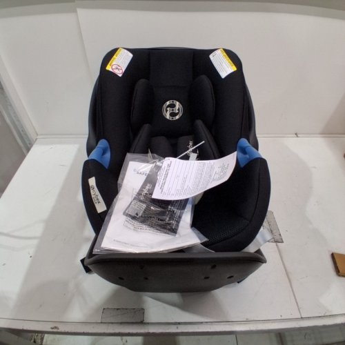 CYBEX ATON G SWIVEL 180° ROTATION CAR SEAT WITH SENSORSAFE & BASE -4-35LBS MAX - BLACK (MODEL: 524002643) image 4