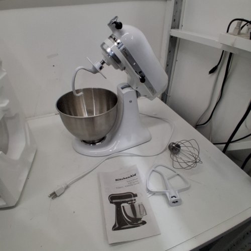 KITCHENAID CLASSIC TILT-HEAD STAND MIXER - 4.5QT. CAPACITY - WHITE (MODEL: K45SSWH) image 3
